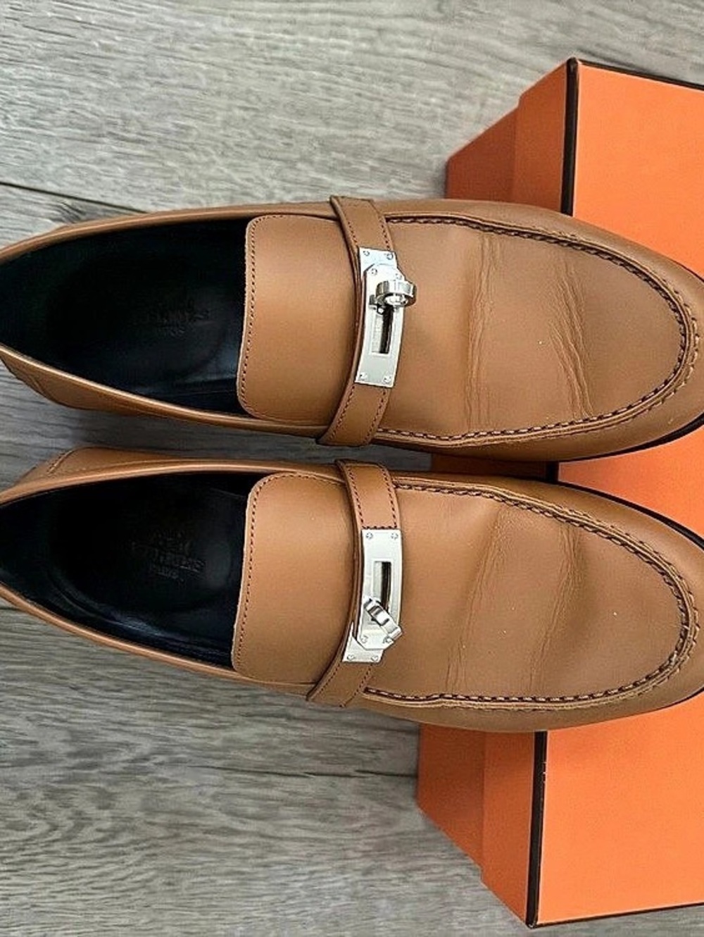 hermes destin women loafer